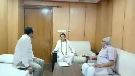 पचपदरा: पचपदरा विधायक ने विधि एवं न्याय मंत्री से मुलाकात की, क्षेत्र की समस्याओं पर चर्चा की