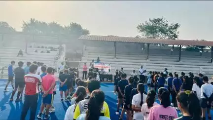 सिवनी: सिवनी में महिला हॉकी एकेडमी के लिए हुआ ट्रायल, खिलाड़ियों ने दिखाया दमखम