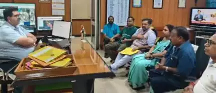 दंतेवाड़ा: किरन्दुल पालिका परिषद ने अभ्यर्थियों को प्रशिक्षण प्रदान करने के संबंध में एनएमडीसी सीजीएम को सौंपा ज्ञापन