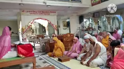 शाढ़ौरा: जैन मंदिर में 10 दिवसीय श्रमण संस्कृति शिक्षण शिविर के 8वें दिन नरकों की वेदना का हुआ चित्रण