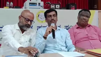 ತುಮಕೂರು: ಉದ್ದಿಮೆ ಅಭಿವೃದ್ಧಿ,ವಿಸ್ತರಣೆ,ಹಣಕಾಸು ಸೌಲಭ್ಯ ಒದಗಿಸಲು ಉದ್ಯಮ ಮಿತ್ರ ಸಹಕಾರ ಸಂಘ ನೆರವಾಗಲಿದೆ: ನಗರದಲ್ಲಿ  ಸಂಘದ ಪ್ರವರ್ತಕ ಸಂತೋಷ್ ಕುಮಾರ್