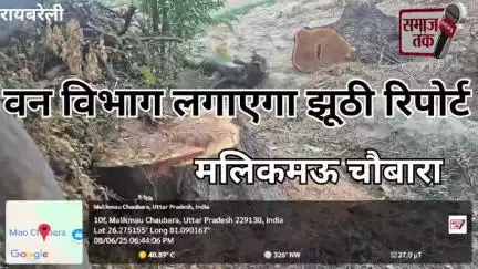 🔴 रायबरेली में दो नीम के पेड़ काटे गए! वैध या अवैध? प्रशासन चुप क्यों है? | पेड़ कटान पर जांच की मांग