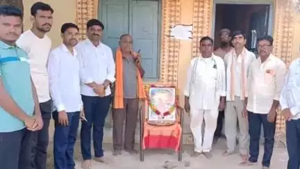 सेनगाव: वाघजाळी येथे क्रांतीसुर्य बिरसा मुंडा यांना विनम्र अभिवादन