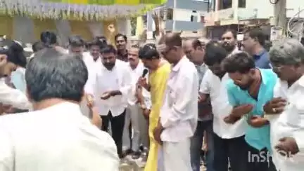 ಮಸ್ಕಿ: ಪಟ್ಟಣದಲ್ಲಿ ಕುಡಿಯುವ ನೀರಿನ ಕಾಮಗಾರಿಗೆ ಶಾಸಕ ಆರ್. ಬಸನಗೌಡ ಭೂಮಿ ಪೂಜೆ