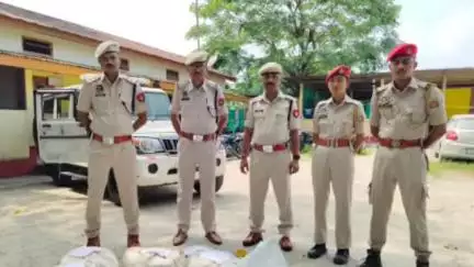 ওদালগুৰি: কাছমাৰী গাওঁৰ দেওবৰ বসুমতাৰীৰ গৃহৰ পৰা ওৰাং আৰক্ষীয়ে ৪২কেজি ৫০০গ্ৰাম ভাং জব্দ কৰে