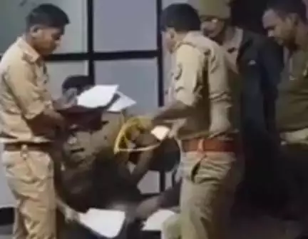 बिल्हौर: बिल्हौर के अरौल के पास कानपुर-अलीगढ़ हाईवे पर कार ने दरोगा को मारी टक्कर, दरोगा हुए घायल