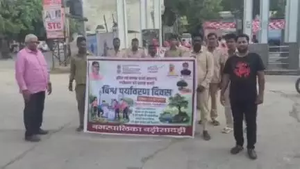 बड़ी सादड़ी: बड़ी सादड़ी में नगर पालिका अध्यक्ष ने वन्दे गंगाजल संरक्षण अभियान के तहत जागरूकता रैली को दिखाई हरी झंडी