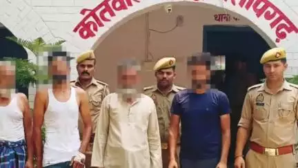प्रतापगढ़: हत्या के प्रयास और मारपीट के मामले में वांछित 4 अभियुक्तों को अंतू पुलिस ने किया गिरफ्तार