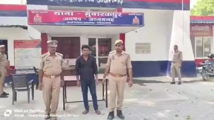 आज़मगढ़: मुबारकपुर पुलिस ने एक माह पूर्व हुई चोरी का किया खुलासा, चांदी की पायल और नगदी के साथ एक आरोपी को गिरफ्तार कर चालान किया