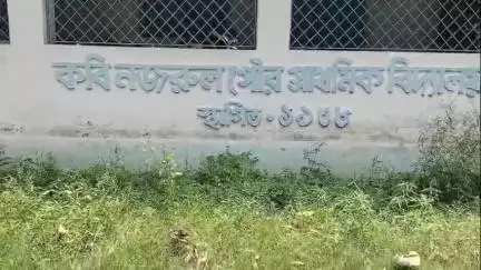 কৃষ্ণনগর ১: স্কুলের বারান্দায় ছড়িয়ে মদের বোতলের ভাঙা কাঁচের টুকরো,বন্ধ হল স্কুল, প্রতিক্রিয়া ঐ ওয়ার্ডের কাউন্সিলর সুমিত ঘোষের