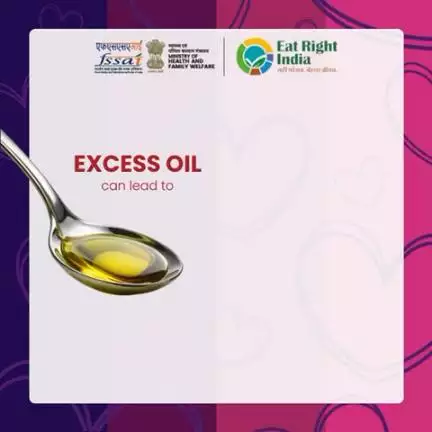 #StopObesity | Excess oil consumption can lead to obesity and negatively impact your health. 

#HealthForAll