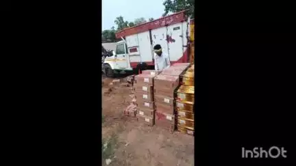 अरवल: उत्पाद विभाग की पुलिस ने मेहंदिया थाना परिसर में 3272 लीटर शराब को किया विनष्ट