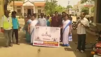 కమలాపురం: చెన్నూరు: యోగ సాధనతో శరీరానికి, మనసుకు లాభం - ఎంపీడీఓ కిరణ్ మోహన్ రావు