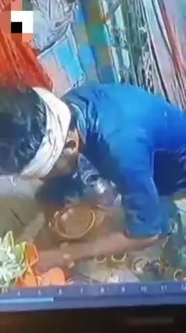 टीकमगढ़: माता के प्राचीन मंदिर से 20 हजार और आभूषण की चोरी, सीसीटीवी वीडियो हुआ वायरल