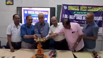 जगदीशपुर: ब्रेस्ट कैंसर के प्रति जागरूकता फैलाने के लिए जेएलएनएमसीएच मेडिकल कॉलेज में कार्यक्रम आयोजित