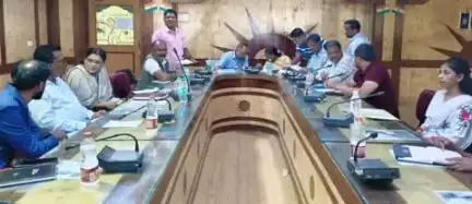 दंतेवाड़ा: डीईओ कार्यालय दंतेवाड़ा में आरटीई के संबंध में बैठक संपन्न हुई