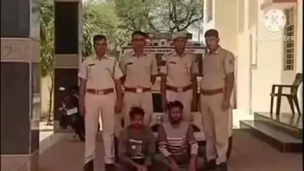 कुचामन सिटी: भगवान के दर पर डाका डालने वाले दो आरोपियों को चितावा पुलिस ने किया गिरफ्तार, लाखों रुपये किए बरामद