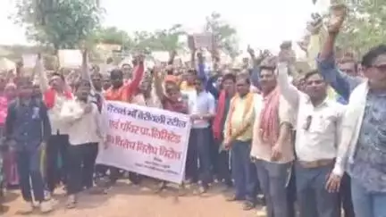 तिल्दा: लखना में प्रस्तावित स्टील एंड पॉवर प्लांट का कड़ा विरोध ग्रामीणों ने एसडीएम को दिया ज्ञापन #jansamasya