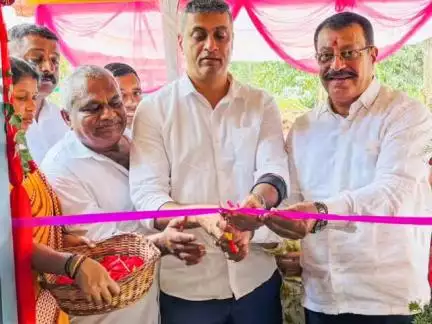 ವಿರಾಜಪೇಟೆ: ಕಾರ್ಮಾಡುವಿನಲ್ಲಿ ಮನರೇಗಾ ಅಂಗನವಾಡಿ ಕೇಂದ್ರ ಉದ್ಘಾಟಿಸಿದ ಶಾಸಕ ಪೊನ್ನಣ್ಣ