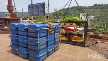 శ్రీశైలం డ్యామ్ ఫ్లంజ్ పూల్ అండర్ వాటర్ వీడియోగ్రఫీని 12 రోజులపాటు చిత్రీకరించనున్న విశాఖకు చెందిన ఫిలైన్ ఆఫ్టర్ కంపెనీ