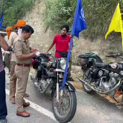 चमोली: ऑपरेशन लगाम के तहत यातायात नियमों के उल्लंघन पर 31 लोगों के खिलाफ चालानी कार्रवाई, ₹24500 का संयोजक शुल्क वसूला गया