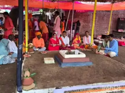 पेटलावद: श्री विश्वमंगल तारखेड़ी धाम पर पांच दिवसीय देव स्थापना एवं यज्ञ संपन्न
