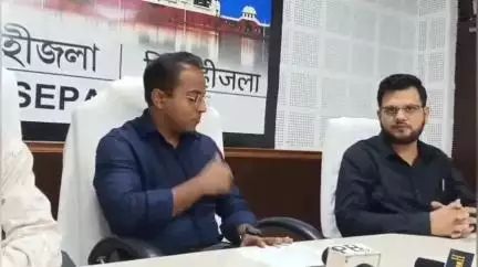 বিশালগড়: আগাম বর্ষা ও খবরের জেরে জনসমস্যা দূরীকরণ নিয়ে বিশ্রামগঞ্জের জেলাশাসকের সাংবাদিক সম্মেলন #jansamasya