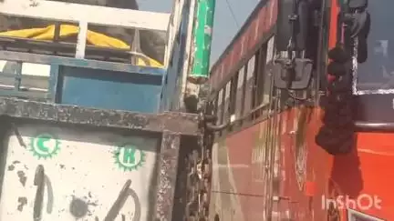 चिड़गांव: चड़गांव बडियारा मुख्य सड़क मार्ग पर हर बार जाम से लोगों को परेशानी का करना पड़ रहा है सामना