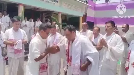 মাৰ্ঘেৰিটা: লিডুত লিডু কেন্দ্ৰীয় নামঘৰৰ ৫৮ সংখ্যক প্ৰতিষ্ঠা দিৱস আৰু ৪ৰ্থ বাৰ্ষিক ভাগৱত পাঠ-ব্যাখ্যা অনুষ্ঠান অনুষ্ঠিত