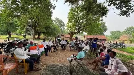 केरसई: कांग्रेस पार्टी के संगठन सृजन कार्यक्रम को लेकर राजाबाषा एवं गुटबहार में बैठक आयोजित