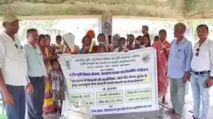 महेशपुर: महेशपुर कृषि विभाग ने छह गांवों में विकसित कृषि संकल्प अभियान का आयोजन किया