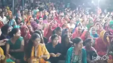 भभुआ: खैरा मचियाव में श्री रामचरितमानस नवाह पाठ महायज्ञ कथा के अंतिम दिन रासलीला का आयोजन, श्रद्धालुओं की रही भीड़