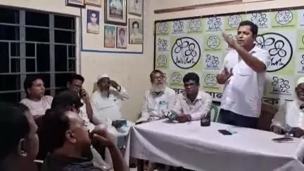 ভগবানগোলা ১: ভগবানগোলায় তৃণমূল কংগ্রেসের সাংগঠনিক বৈঠক, বিধানসভা নির্বাচন ঘিরে প্রস্তুতি শুরু
