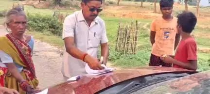 चुरचु: चूरचू प्रखंड में मुखिया देवकी महतो द्वारा पंचायत का भ्रमण किया गया
