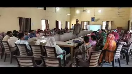 पदमपुर: पंचायत समिति में आयोजित प्रशिक्षण में एनसीडी क्लिनिक पदमपुर ने उच्च रक्तचाप के बारे में किया जागरूक, बताया बीपी-शुगर