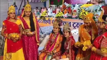 मनासा: मनासा में श्रीमद भागवत ज्ञान गंगा महोत्सव में छप्पन भोग का आयोजन