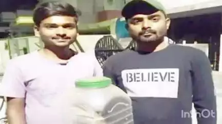 यवतमाळ: उमरसरा भागातील शिवनगर परिसरात सर्पमित्राने दिले नाग जातीच्या सापाला जीवदान