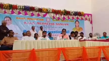 ಕೆ.ಜಿ.ಎಫ್: ಜಾತಿಗಣತಿಯಲ್ಲಿ ಕಡ್ಡಾಯವಾಗಿ ಮೋದಲಿಯಾರ್ ಜೊತೆ ಉಪಜಾತಿ  ನಮೂಧಿಸಿ: ನಗರದಲ್ಲಿ ಮೋದಲಿಯಾರ್ ಸಂಘದ ಅಧ್ಯಕ್ಷ ಅರುಣಚಲಮ್