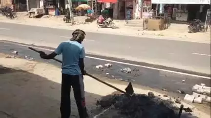 टिब्बी: पब्लिक एप की खबर का असर, टिब्बी के बाजार में नाले की सफाई शुरू, लोगों ने जताया आभार