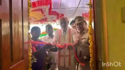 ಯಲ್ಲಾಪುರ: ಕಿರವತ್ತಿಯಲ್ಲಿ ಪೊಲೀಸ್ ಸಹಾಯ ವಾಣಿ ಕೇಂದ್ರ ಮತ್ತು ಸಿಸಿಟವಿ ಉದ್ಘಾಟಿಸಿದ ಶಾಸಕ ಹೆಬ್ಬಾರ್