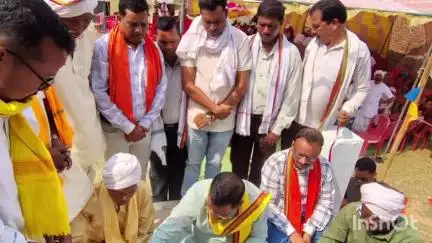 बिछिया: खुर्सीपार में भगवान बिरसा मुंडा के बलिदान दिवस पर प्रतिमा का अनावरण