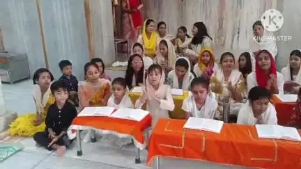 अमरवाड़ा: अमरवाड़ा में जैन समाज की पहल, पाठशाला के बच्चों को सिखाई जा रही मंदिर विधि