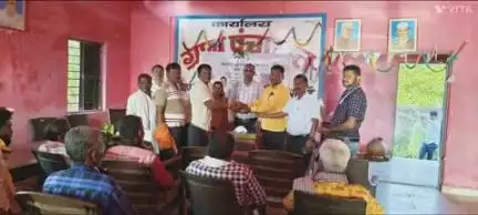 घुघरी: घुघरी में कृषि विभाग का विकसित कृषि संकल्प अभियान, पंचायत में लग रहा शिविर
