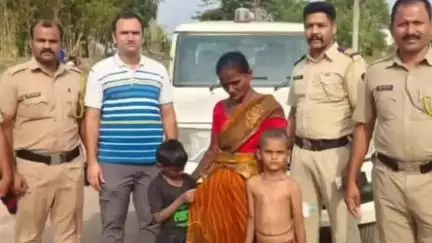 मावळ: तळेगाव midc पोलिसांच्या कार्यतत्परतेने दोनही नातू सुखरूप आजीच्या ताब्यात