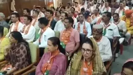 बिलासपुर सदर: मोदी सरकार के 11 साल सेवा सुशासन और गरीब कल्याण पर बिलासपुर में आयोजित की गई जिला कार्यशाला