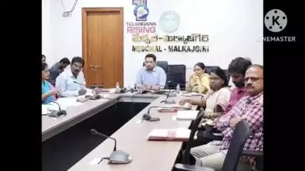 శామీర్‌పేట: కలెక్టర్లతో మంత్రి సీతక్క సిఎస్ వీడియో కాన్ఫరెన్స్లో మేడ్చల్ మల్కాజిగిరి జిల్లా కలెక్టర్