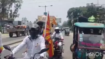 বংশীহারী: হরিরামপুর বিধানসভার বুনিয়াদপুরে পৌঁছাল সাঁইবাবার জন্মশতবর্ষের 'দিব্য প্রবাহিনী' রথ