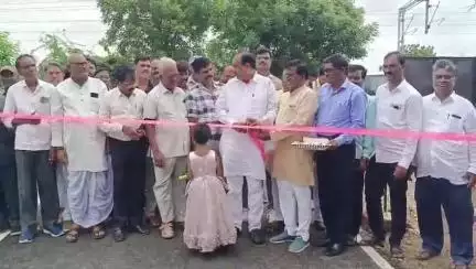 ಕಲಬುರಗಿ: ₹1 ಕೋಟಿ ಡಾಂಬರೀಕರಣ ರಸ್ತೆ ನಗರದಲ್ಲಿ ಶಾಸಕ ಅಲ್ಲಮ ಪ್ರಭು ಪಾಟೀಲ್ ಲೋಕಾರ್ಪಣೆ