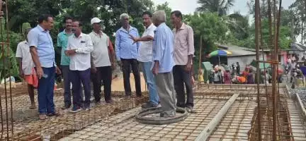 ବାଲେଶ୍ବର ମ୍ୟୁନିସିପାଲଟି: ରସାଳପୁର ଠାରେ ପଞ୍ଚମୁଖୀ ହନୁମାନ ମନ୍ଦିର ର ନିର୍ମାଣ କାର୍ଯ୍ୟ ତଦାରଖ କଲେ ଶାସକ ଦଳ ଉପମୁଖ୍ୟ ସଚେତକ।