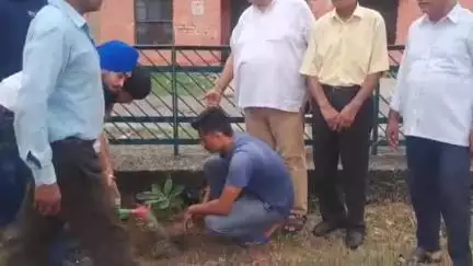 ਰੂਪਨਗਰ: ਨਗਰ ਕੌਂਸਲ ਨੰਗਲ ਦੇ ਪ੍ਰਧਾਨ ਸੰਜੇ ਸਾਨੀ ਵੱਲੋਂ ਰੁੱਖ ਲਗਾਓ ਰੁੱਖ ਬਚਾਓ ਮੁਹਿੰਮ ਤਹਿਤ ਵਾਰਡ ਨੰਬਰ ਨੌ ਦੇ ਪਾਰਕ ਚੋਂ ਲਗਾਏ ਪੌਦੇ